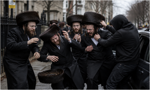 Illustration for Montreal — Four Orthodox Jewish Men Assaulted