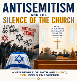ANTISEMITISM AND THE SILENCE OF THE CHURCH cover